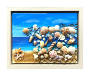 Fish Net with Shells (10x13)